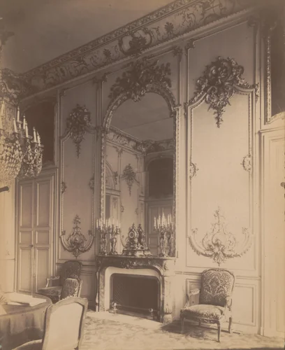 Hôtel de Roquelaure. Boulevard Saint-Germain 246 by Eugène Atget, photograph, 1905