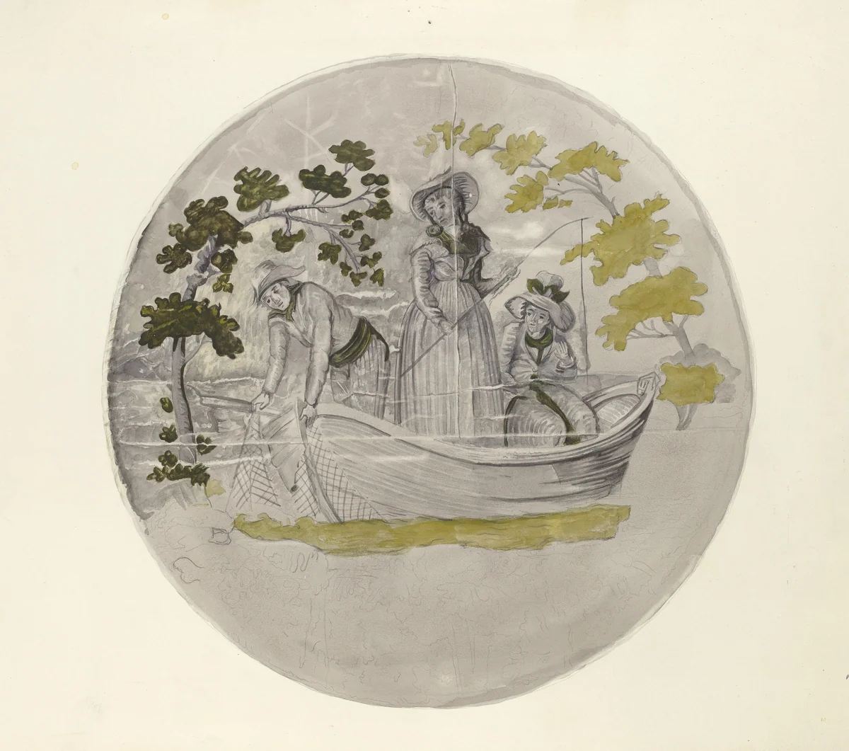 Bandbox by Mina Lowry, index of american design, 1935-1942