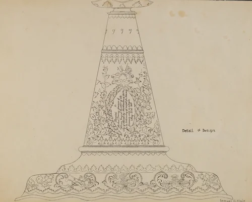Fireman's Trumpet by Samuel O. Klein, index of american design, 1935-1942