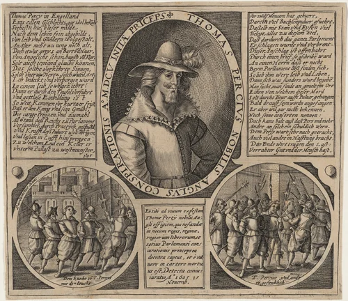 Thomas Percy and the Gunpowder Plot by Unknown 19th Century, print, 1800-1899