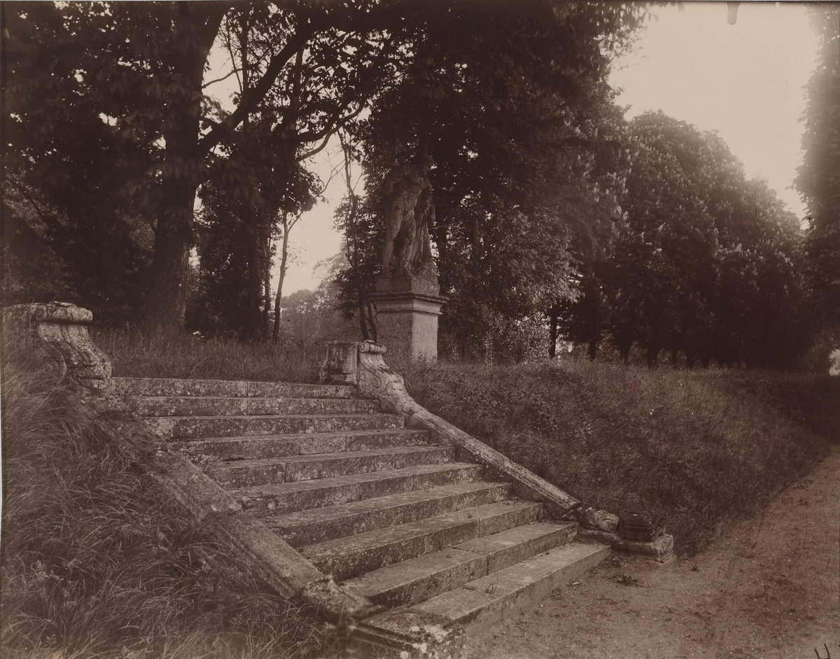 Parc de Sceaux by Eugène Atget, photograph, 1925