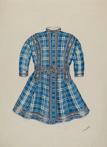 Child's Dress by Raymond Manupelli, index of american design, 1939