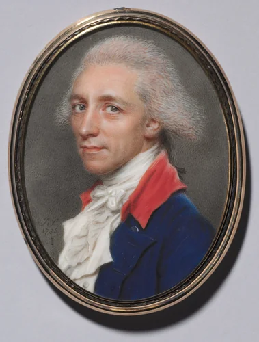 Portrait of a Man by John I Smart, painting, 1786