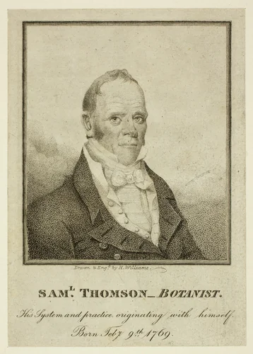 Sam'l. Thomson, Botanist by Henry Williams, print, 1807-1830