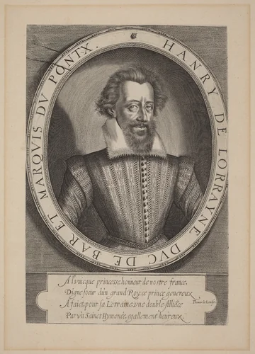 Henri, duc de Bar by Thomas de Leu, print, 1560-1620