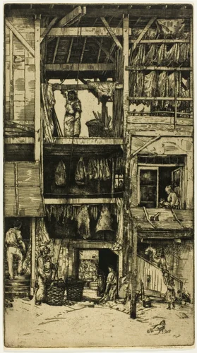 The Tannery by Donald Shaw MacLaughlan, print, 1901