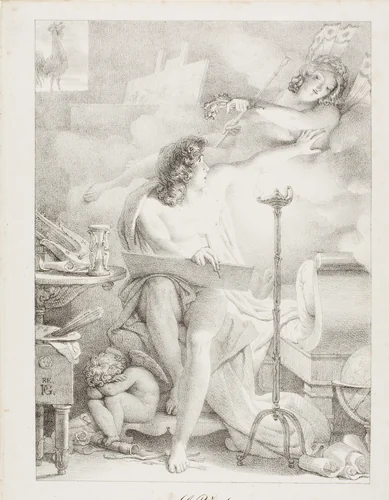 Vigilant One by Pierre Guérin, print, 1816