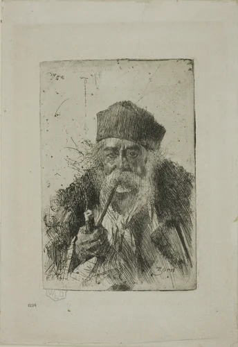 Executioner from Siebenbürgen by Anders Zorn, print, 1885