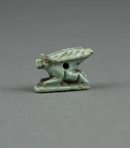 Amulet of a Hare by Egyptian, metalwork, -1070--656