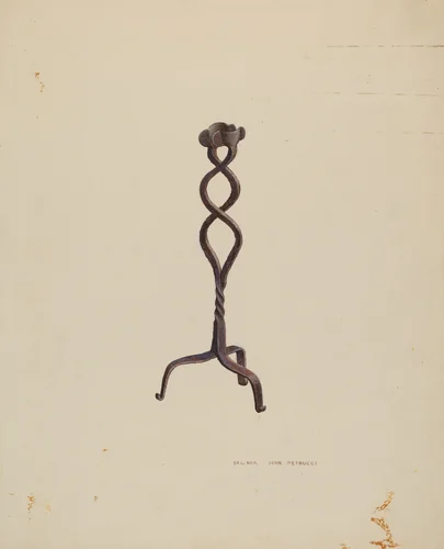 Rush Holder by John Petrucci, index of american design, 1939