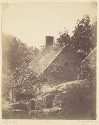 Cottage at Jersey by Joseph Cundall, photograph, 1855