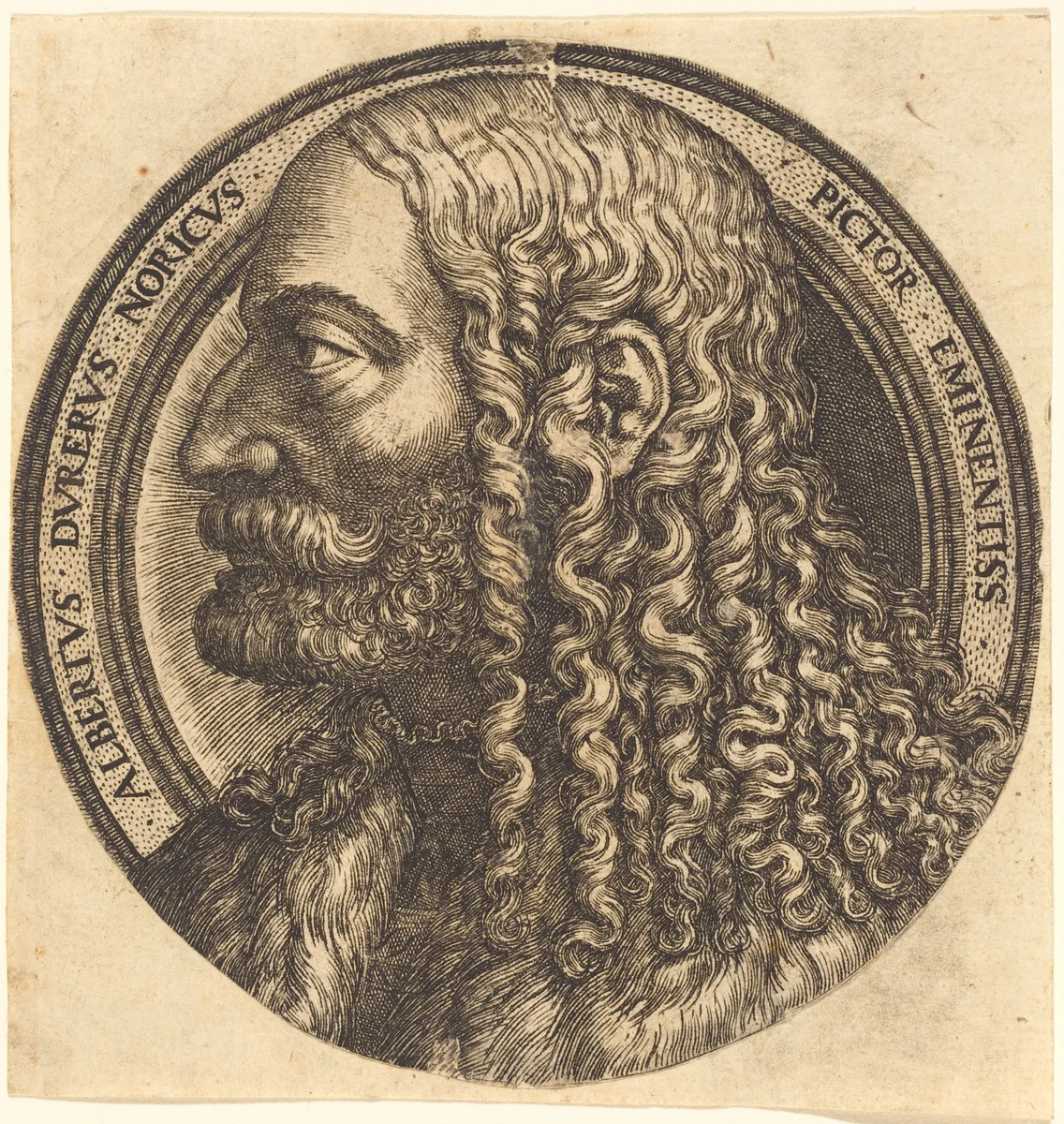 Albrecht Durer by German 16th Century, print, 1520