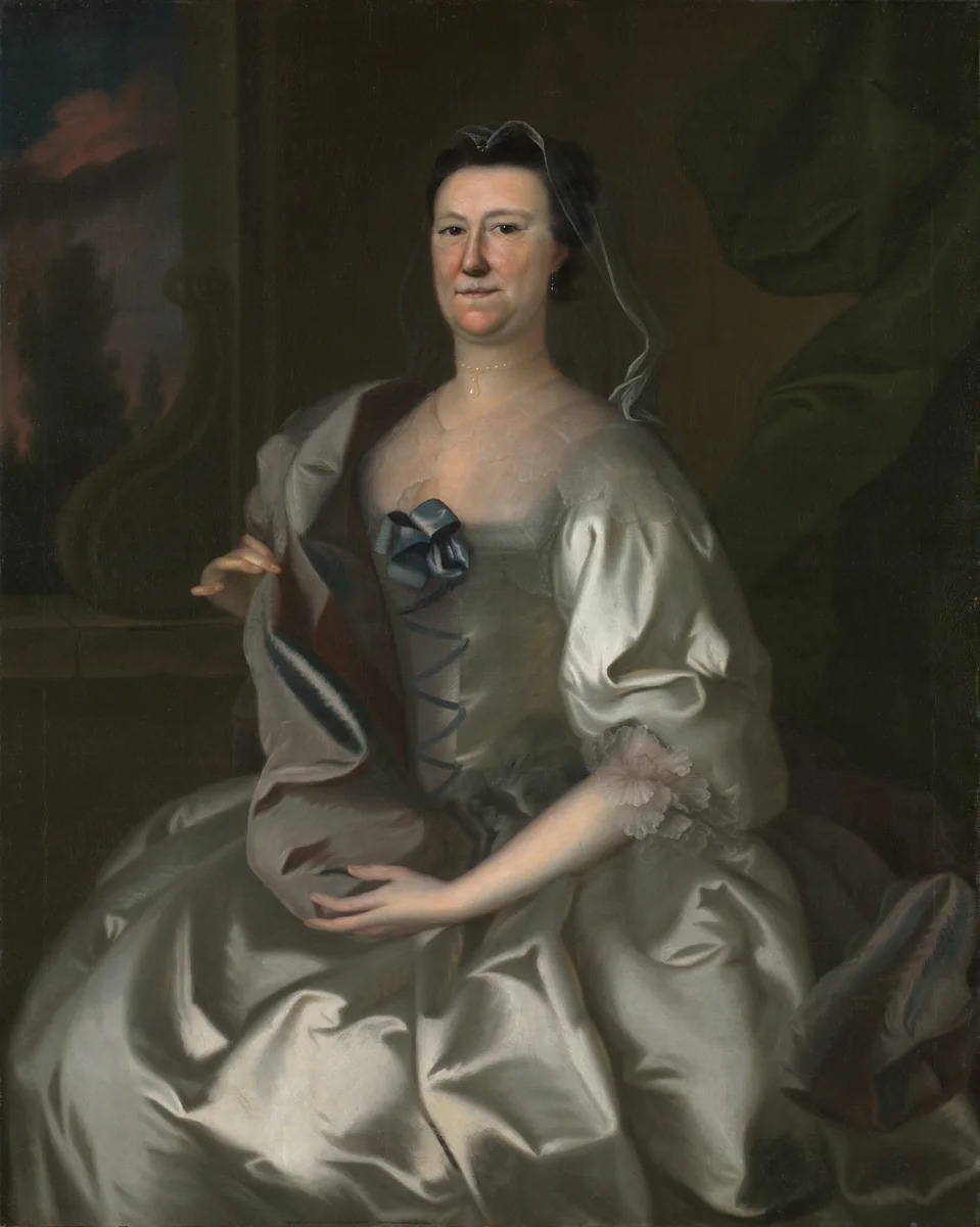Hannah Wentworth Atkinson by Joseph Blackburn, painting, 1760