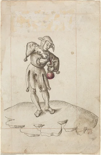 "Do Not Put Food in a Chamber Pot" [fol. 24 recto] by French early 16th Century, drawing, 1512-1515