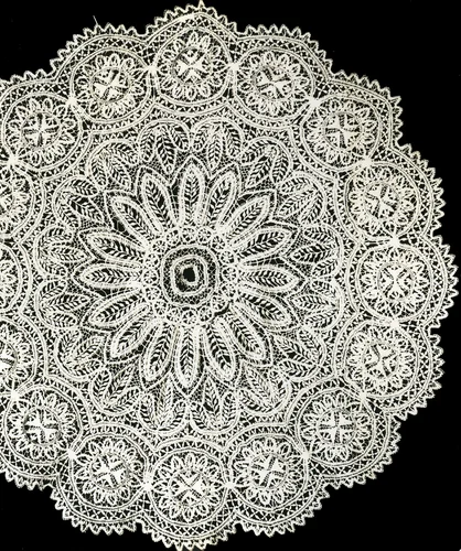 Parasol Cover by Malta, textile, 1860-1889