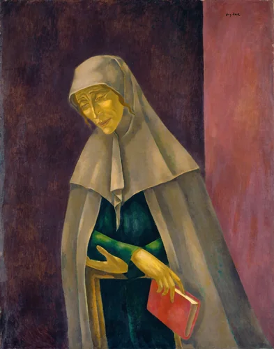 The Nun by Eugène Zak, painting, 1884-1926