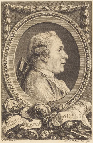 Jean Monnet by Augustin de Saint-Aubin
Charles-Nicolas Cochin II, print, 1765