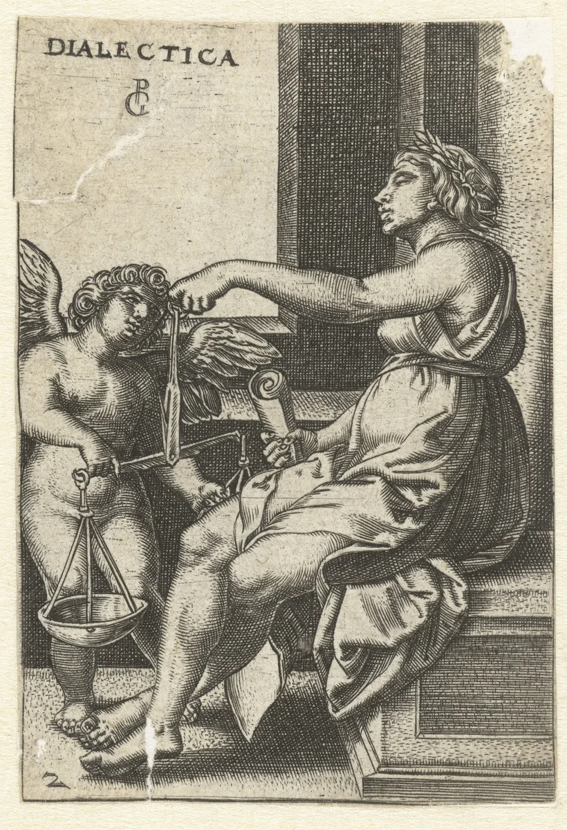 Dialectica by Unknown, print, 1539-1543