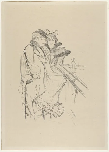 Eros Vanquished (Eros vanné) by Henri de Toulouse-Lautrec, print, 1894