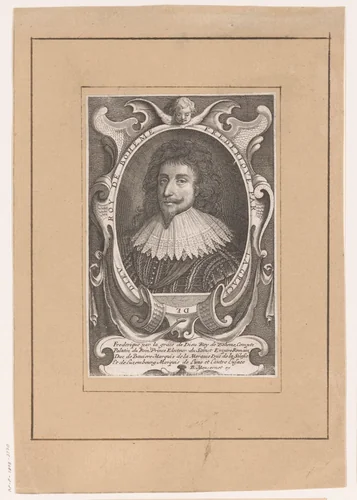 Portret van Frederik V van de Palts by anonymous, print, 1619-1668