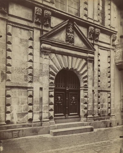 La Rochelle, Hôtel de Ville by Eugène Atget, photograph, 1900