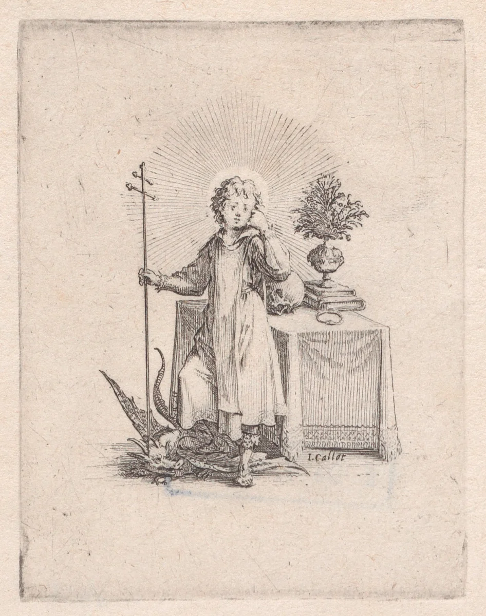 Le Petit Enfant Jésus (The Christ Child) by Jacques Callot, print, 1615-1625