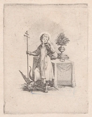 Le Petit Enfant Jésus (The Christ Child) by Jacques Callot, print, 1615-1625