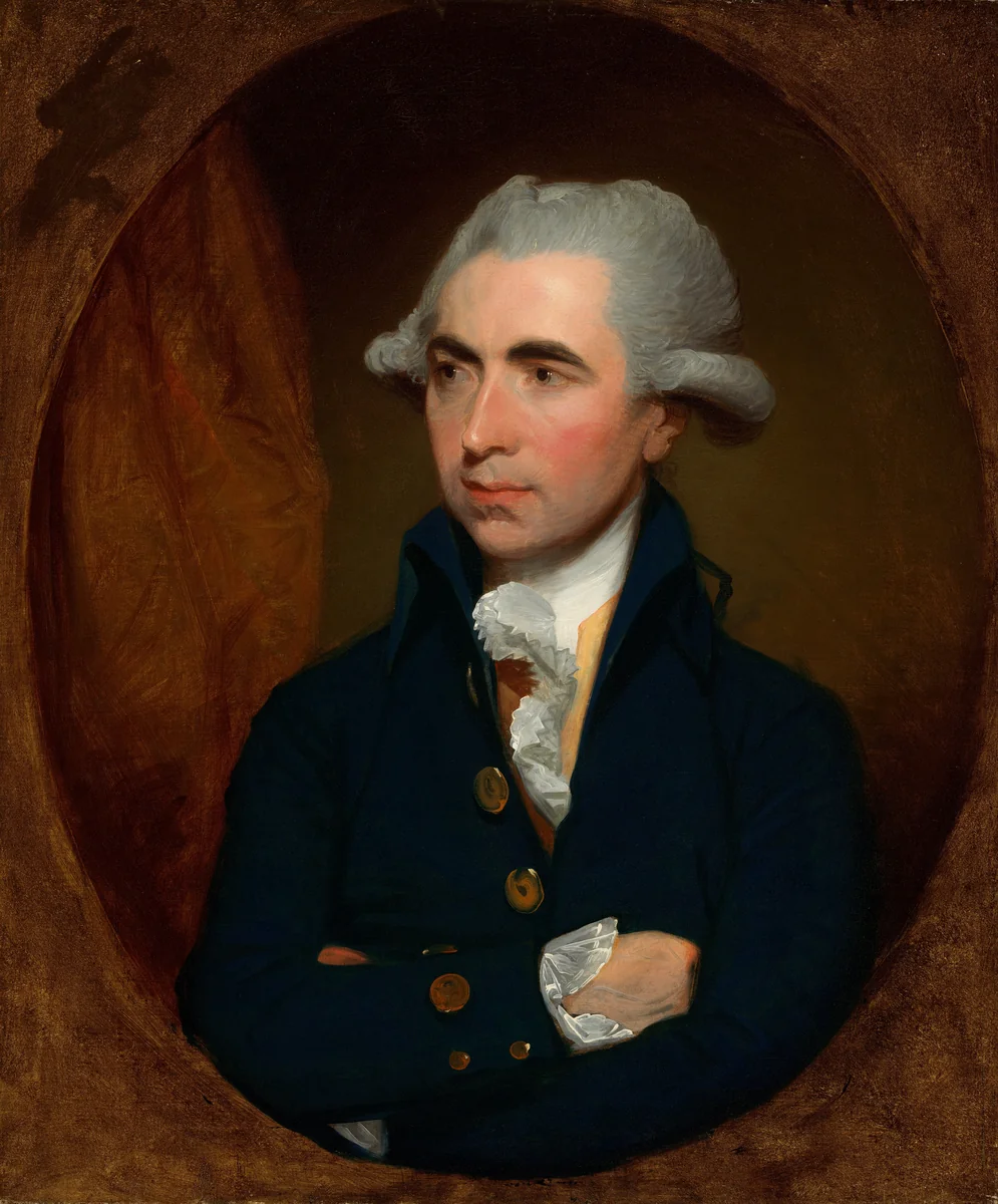 Luke White by Gilbert Stuart, painting, 1787