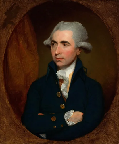 Luke White by Gilbert Stuart, painting, 1787