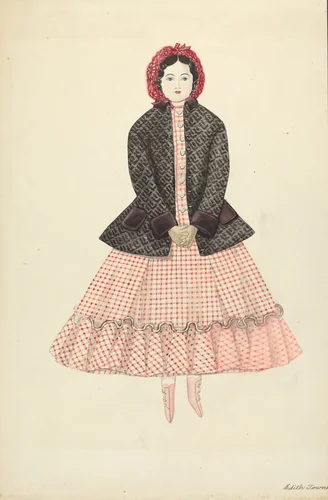 Doll: "Flora Richardson" by Edith Towner, index of american design, 1935-1942
