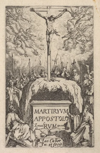 Frontispiece, from "The Little Apostles" (Les Petits Apôtres) by Jacques Callot, print, 1632