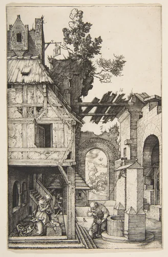 The Nativity by Albrecht Dürer, print, 1504