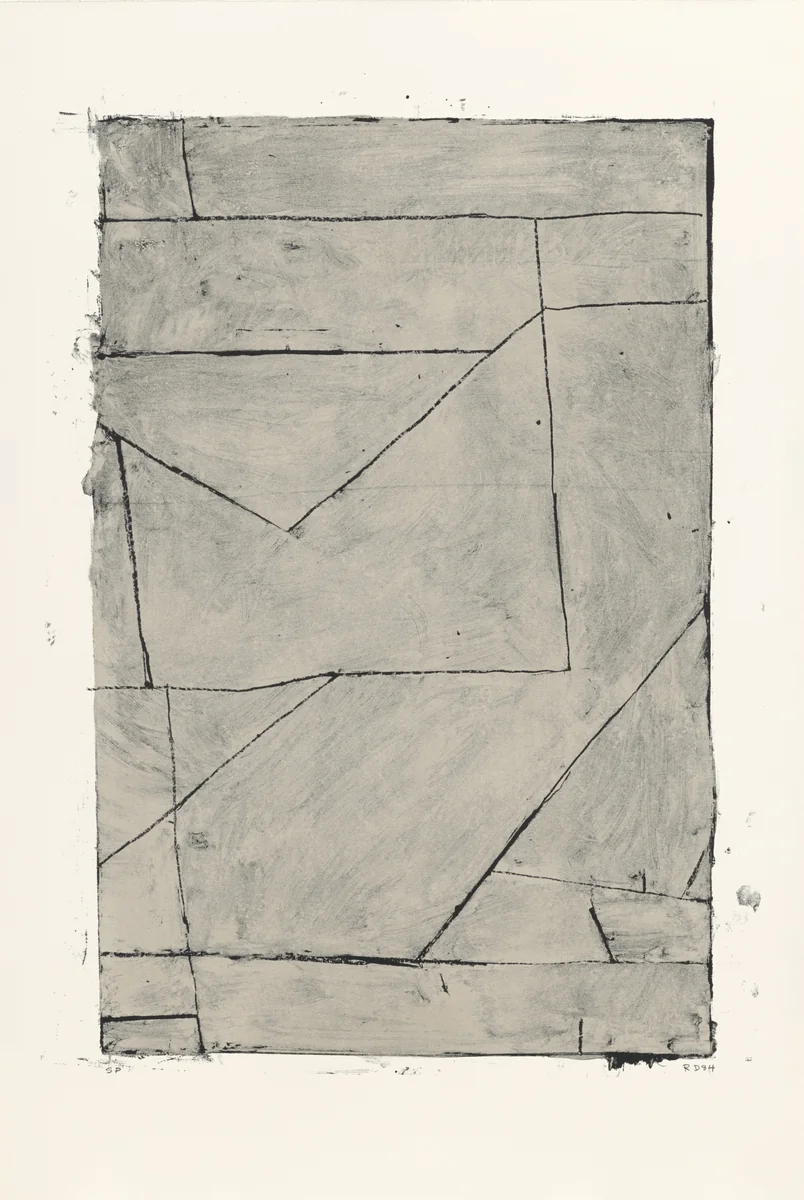 Trip on the Ground by Richard Diebenkorn, print, 1984-1986
