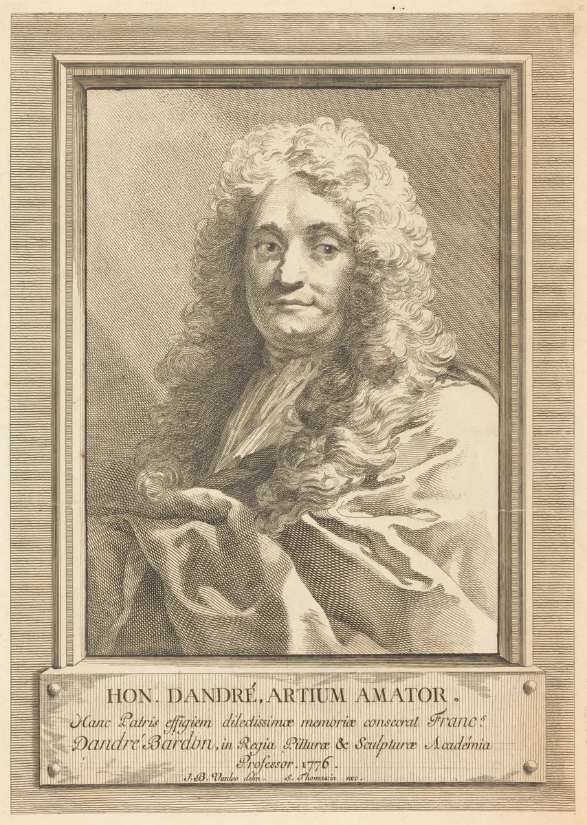Portrait of the Artist's Father by Michel-François Dandré-Bardon
Jean-Baptiste Van Loo, print, 1776