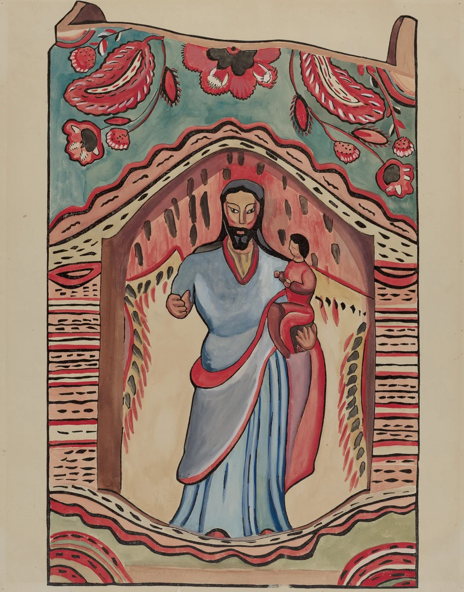 St. Joseph by E. Boyd; Fritz Broeske, index of american design, 1936