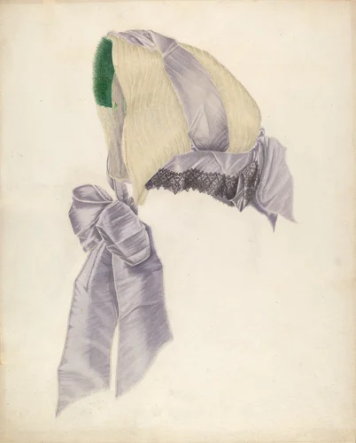 Bonnet by Ruth Bialostosky, index of american design, 1939