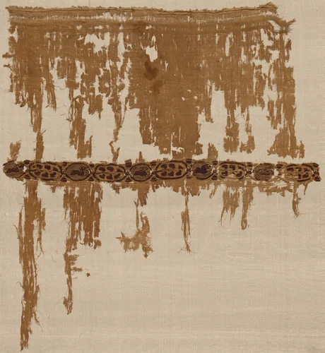 Fragment of a Tunic by Unknown, textile, 400-599
