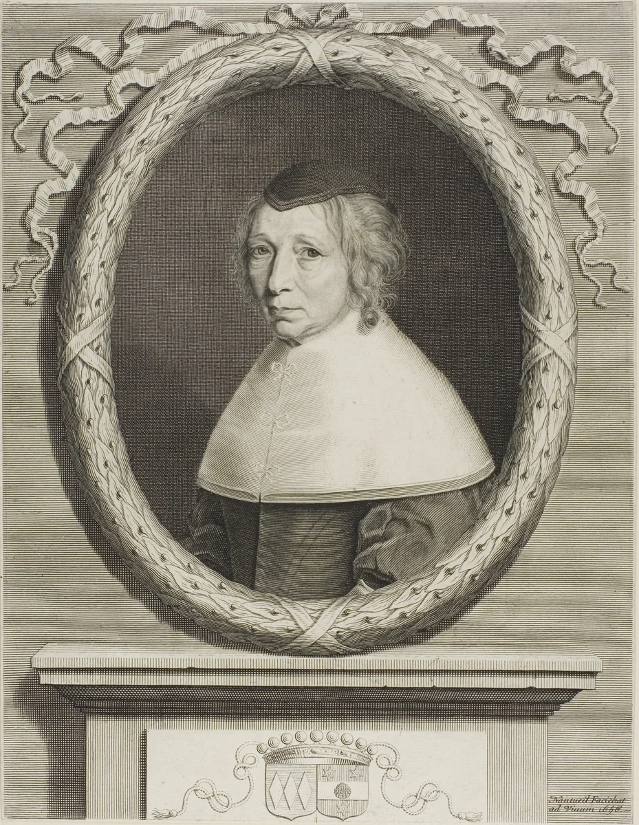 Madame Bouthillier by Robert Nanteuil, print, 1658