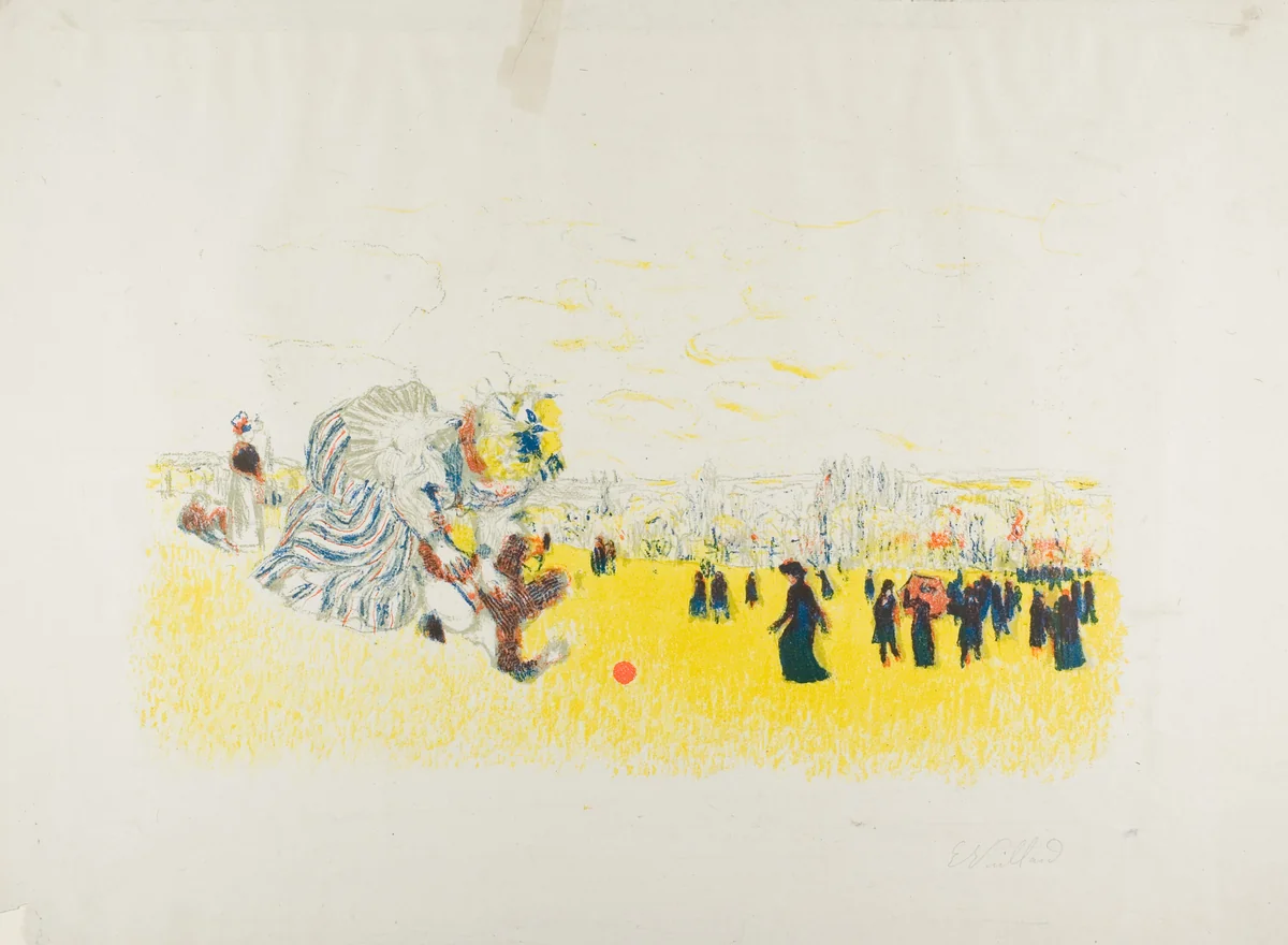 Children's Games by Edouard Jean Vuillard, print, 1897