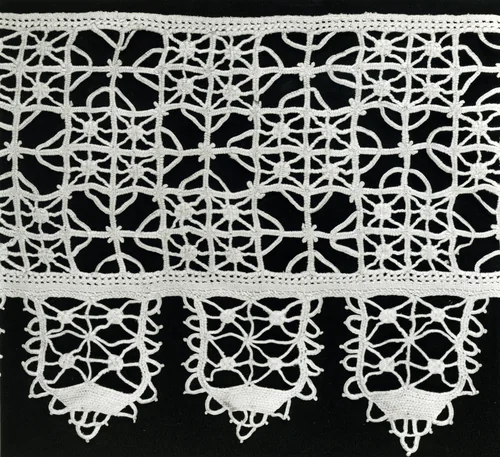 Border by Italy, textile, 1875-1900