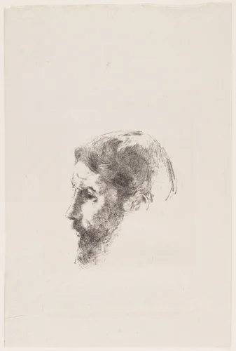 Pierre Bonnard by Odilon Redon, print, 1902