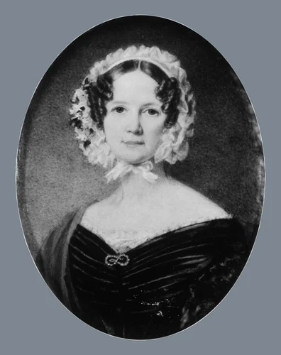 Mrs. George M. Gill (Ann McKim Bowly) by George Lethbridge Saunders, artwork, 1841