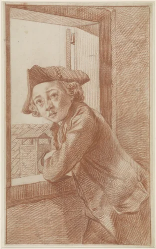 Portret van Hermanus Fock by Anthony Andriessen, drawing, 1780