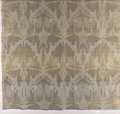 Thistle textile by Tiffany & Wheeler, artwork, 1876-1886