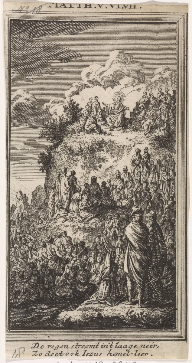 Bergrede by anonymous, print, 1712