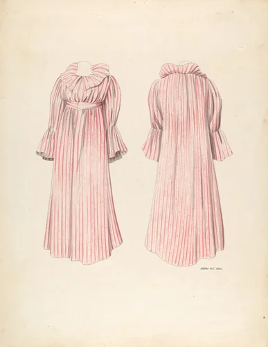 Girl's Wrapper by James H.C. Vail, index of american design, 1937