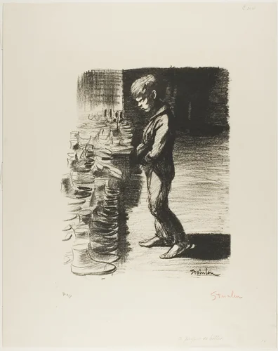 On the Subject of Boots by Théophile Alexandre Steinlen, print, 1897