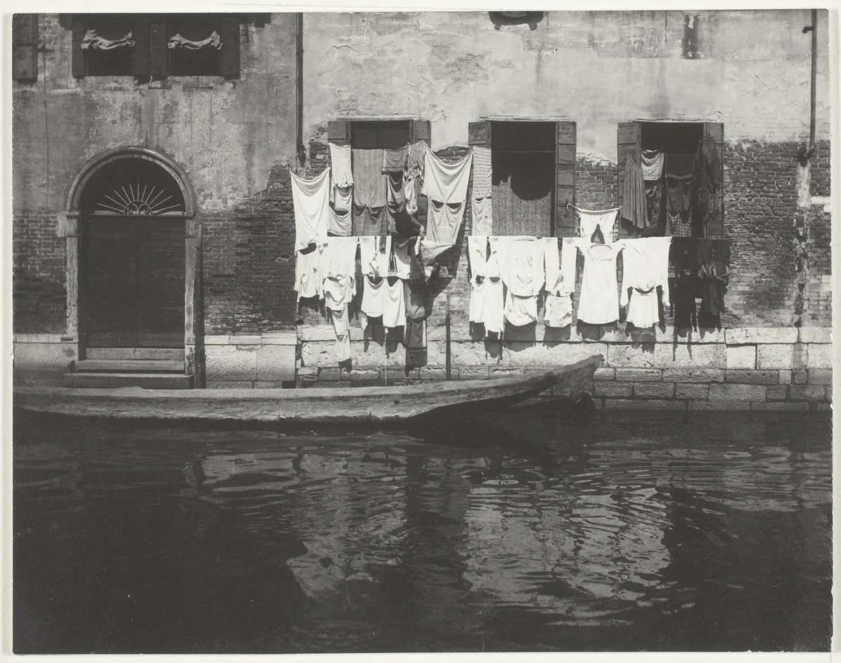 Venice by Alfred Stieglitz, photograph, 1894