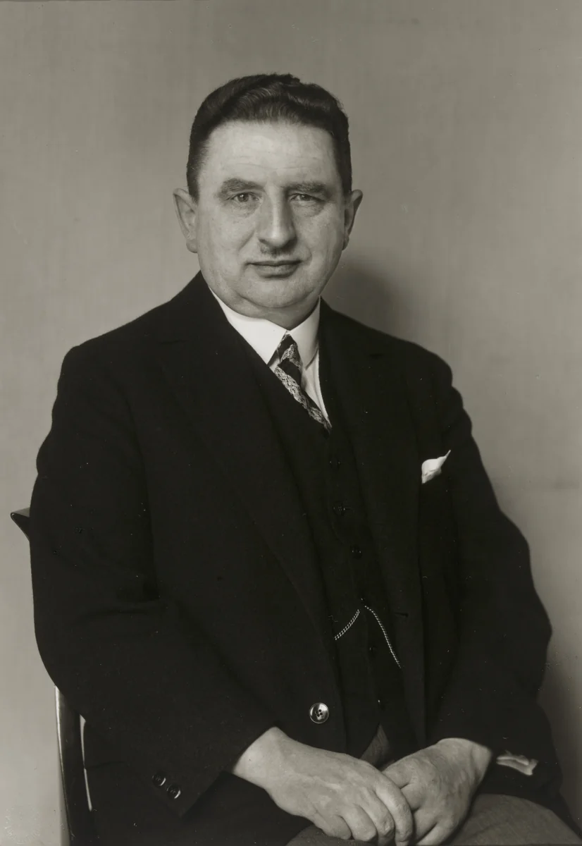 Pharmacist by August Sander, photograph, 1926