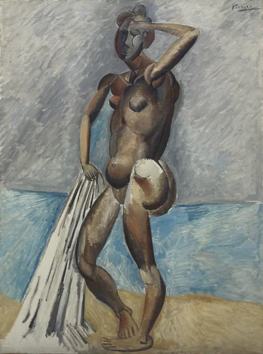 Bather by Pablo Picasso, painting, 1908